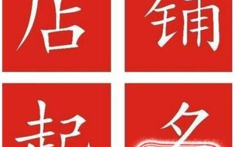 怎样给自己的网店起个好名字