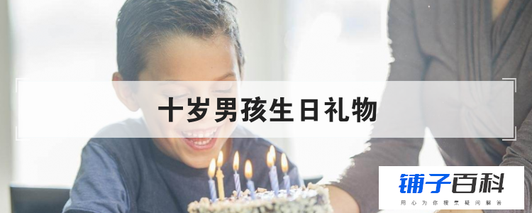 十岁男孩生日礼物