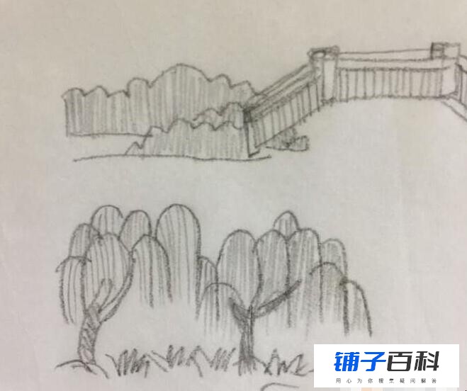 公园简笔画怎么画