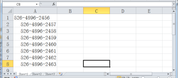 如何批量增加excel 表格数字里面的符号