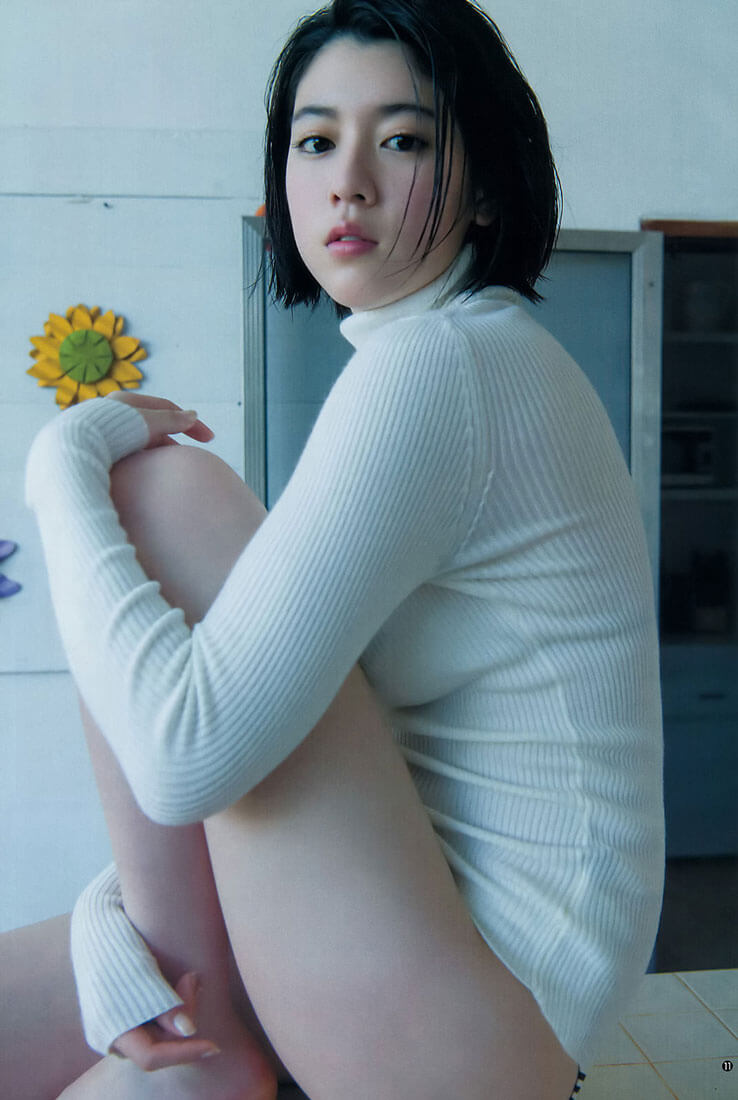 “日系美少女”三吉彩花写真