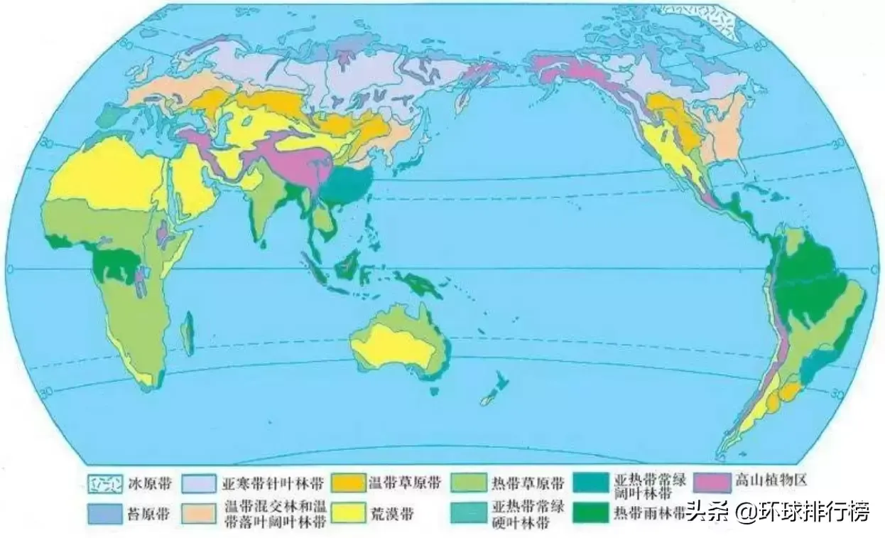 世界森林面积排名前十(附2023年最新排行榜前十名单)