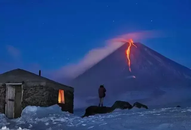 勘察加半岛火山群，现实版的冰与火之歌