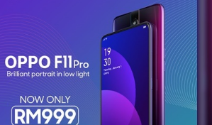 OPPO F11 Pro价格再度下跌 现为RM999