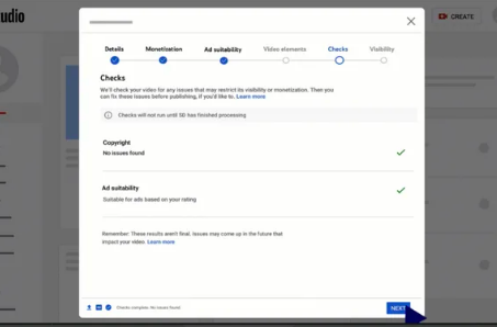 YouTube现在可以在发布视频之前警告创作者版权问题