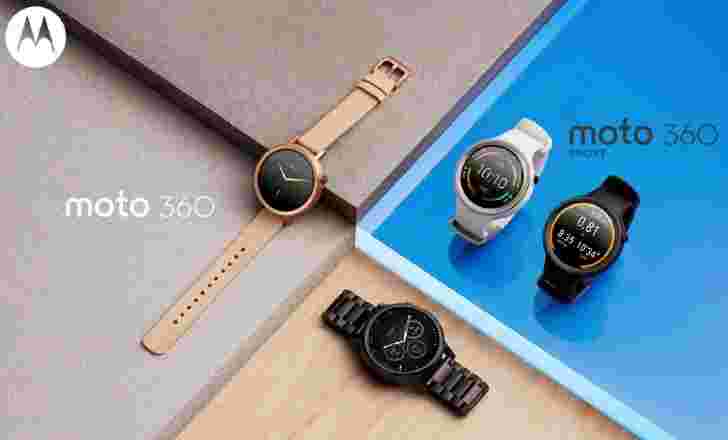 摩托罗拉推出moto360 2ndgen和Moto 360 Sport