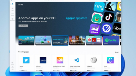 Windows11上的安卓应用程序将适用于英特尔和AMD芯片
