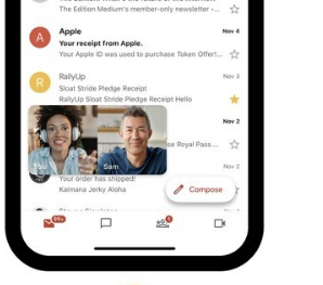 3月2日在iOS上推出用于谷歌Meet的新Gmail小部件和画中画