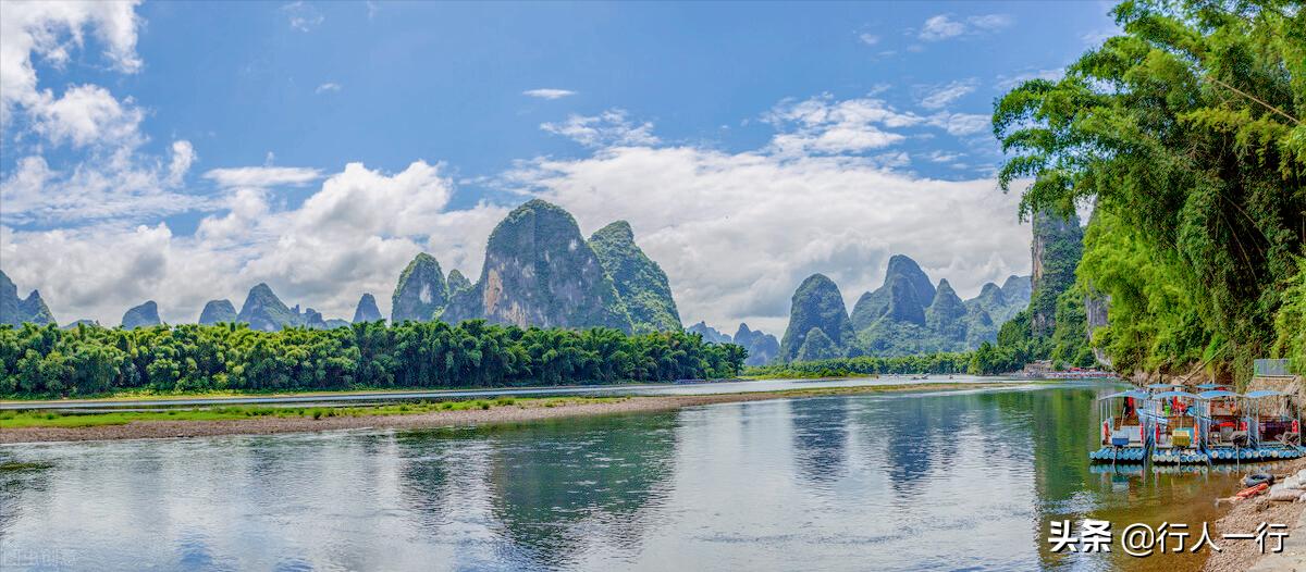 我国著名的风景名胜（中国十大最著名的山水风景区）