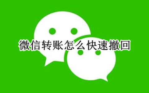 微信转账快速撤回方法一览