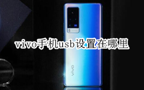 vivo手机usb设置开启方法介绍