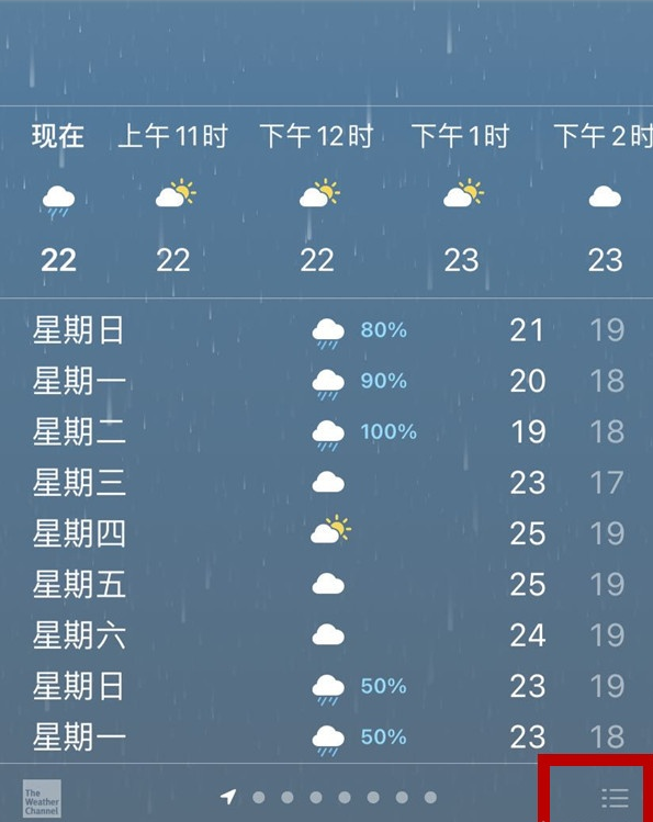 手机天气图标桌面图片