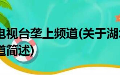 湖北广播电视台垄上频道(关于湖北广播电视台垄上频道简述)