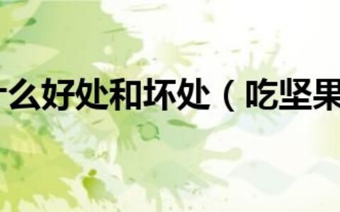 吃坚果有什么好处和坏处（吃坚果有什么好处）