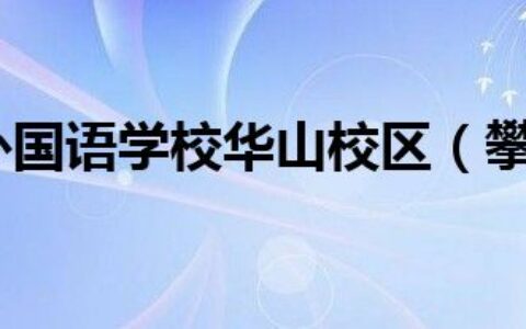 攀枝花市外国语学校华山校区（攀枝花市外国语学校）